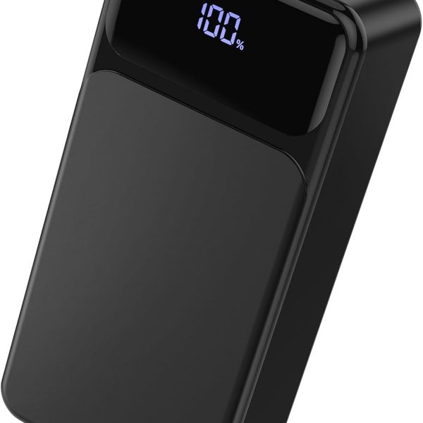 50000mah Power Bank 22 5W Fast Charging Portable Charger USB C with 4 Outputs & 2 Inputs LED Display Huge Capacity External Battery Pack for iPhone, Samsung, iPad etc