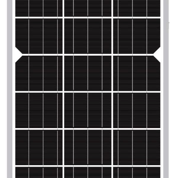 15 Watt 12 Volt ll Solar Panel, 15W 12V Mono High Efficiency Solar Module for Battery Charging, Security Camera, Automatic Gate, Chicken Coop, Boat, Off Grid Applications