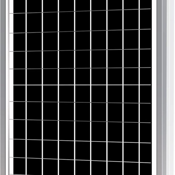 15W monocrystalline Solar Panel, to Charge 12V Battery for Chicken House Fan, Dog House Fan Greenhouse Fan, RV, Trailer, ATV car, or to Power 12V Light