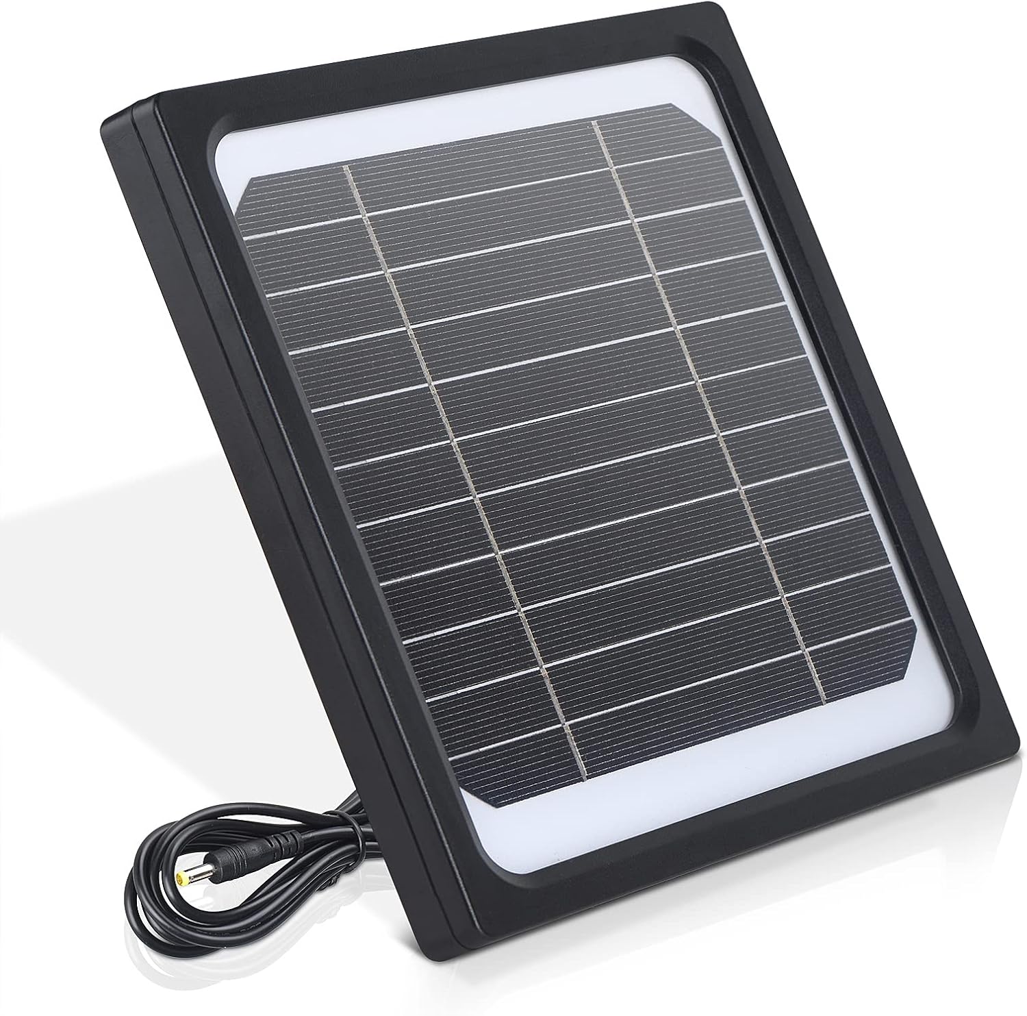 5W 12V Solar Panel for Trail Camera with 5200mAh Rechargeable Battery IP65 Waterproof Solar Charger Kit, Continuous Power Supply for Game Cameras & Wildlife Cameras