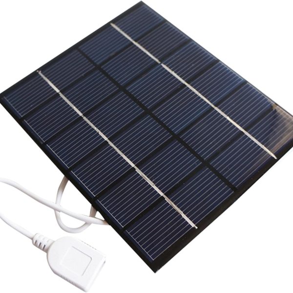 2w 6v USB Mini Solar Panel Module DIY Polysilicon Solar Epoxy Cell Charger B032
