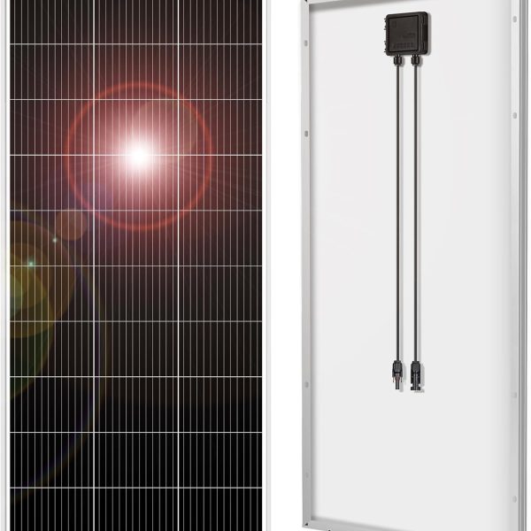 200 Watt Solar Panels High Efficiency for Rooftop Portable Power Station Farm Yacht RV Camping and Other Off Grid Applications