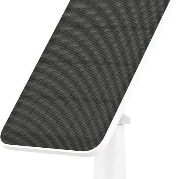3W Portable Solar Panel for Security Camera Outdoor Wireless, Solar Battery Camera Charger with 10ft Cable and Adjustable Bracket, IP65 Waterproof